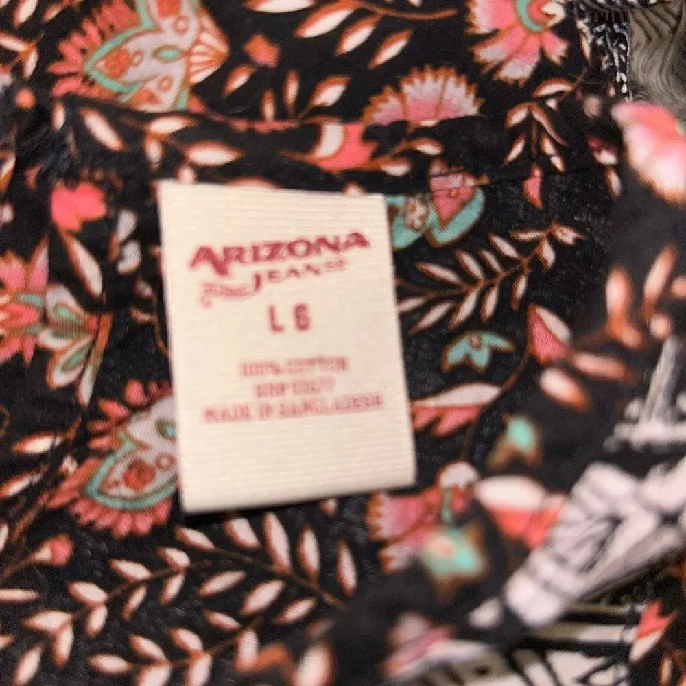 Girls Arizona floral shirt size 6